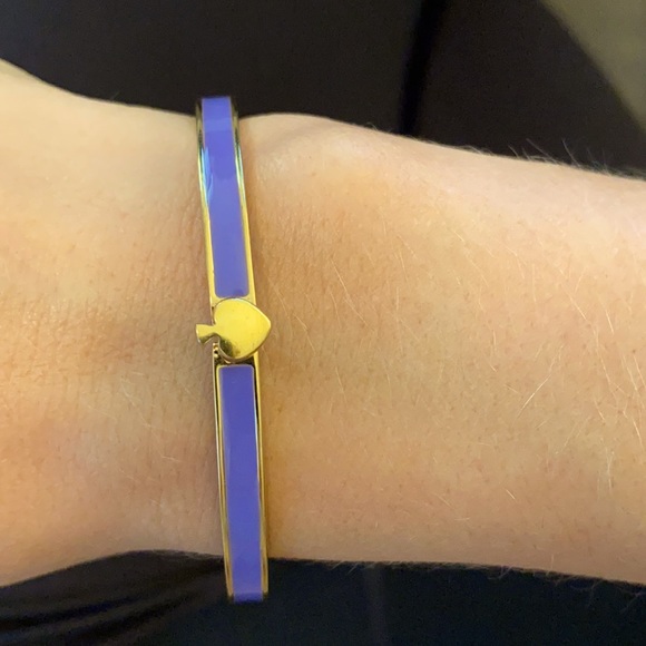 Kate Spade heritage spade thin enamel bangle